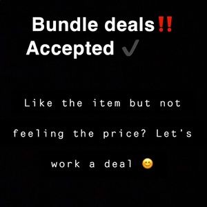 Bundle deals !